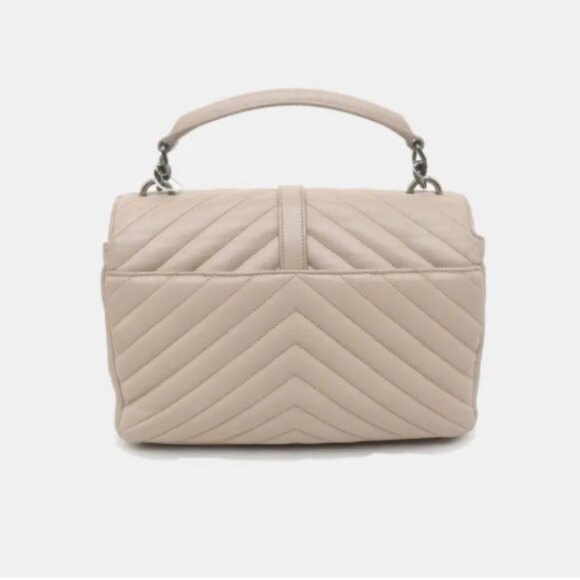 SAINT LAURENT  Collége monogramme leather handbag - Picture 2 of 15